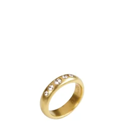 18K Gold 5 Diamond Band