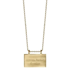 10K Gold Joyful Heart Foundation Fearlessness Pendant