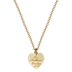 18K Gold New York Presbyterian Heart and Anchor Pendant