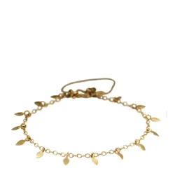 18K Gold Petal Bracelet