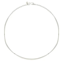 Sterling Silver Full Tibetan Bar Necklace