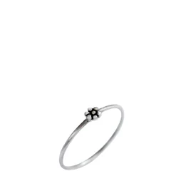 Sterling Silver Tiny Flower Ring